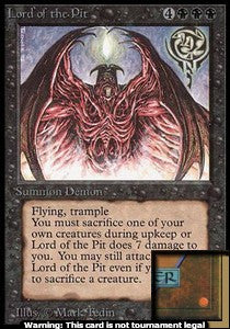 Lord of the Pit - International Edition (Rare)