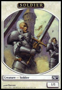 Soldier Token (White 1/1)