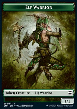 Elf Warrior Token (Green 1/1)