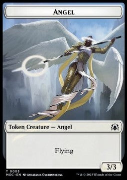 Angel Token (W 3/3) // Demon Token (B 6/6)