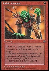 Goblin Grenade (V.3) - Fallen Empires (Common)