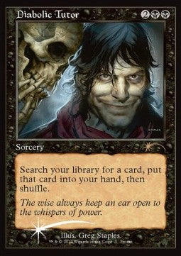 Diabolic Tutor - Open House Promos (Rare)