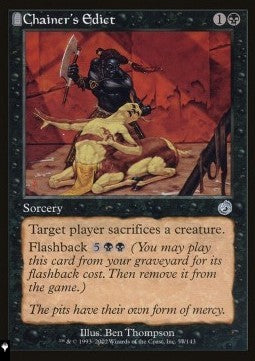 Chainer's Edict - Mystery Booster 2: Reprints from Across Magic's History (Uncommon)