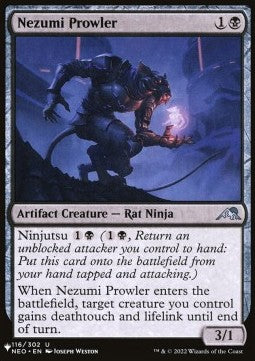Nezumi Prowler - Mystery Booster 2: Reprints from Across Magic's History (Uncommon)