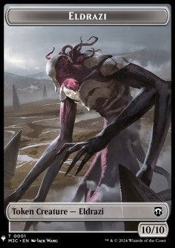 Eldrazi Token (C 10/10) // Elf Warrior Token (GW 1/1)