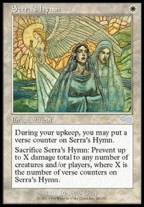 Serra's Hymn - Urza's Saga (Uncommon) [USG-48]