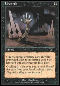 Unearth - Urza's Legacy (Common) [ULG-72]