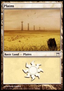 Plains (V.4) - Champions of Kamigawa (Land) [CHK-290]
