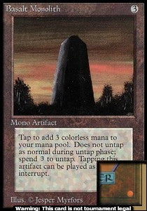 Basalt Monolith - International Edition (Uncommon)