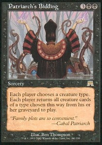 Patriarch's Bidding - Onslaught (Rare) [ONS-161]