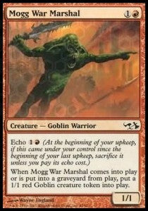 Mogg War Marshal - Duel Decks: Elves vs. Goblins (Common) [EVG-45]