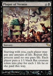 Plague of Vermin - Shadowmoor (Rare) [SHM-73]