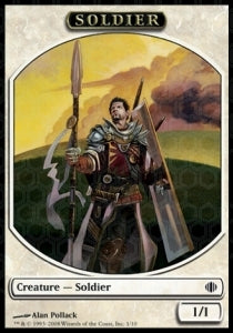 Soldier Token (White 1/1)