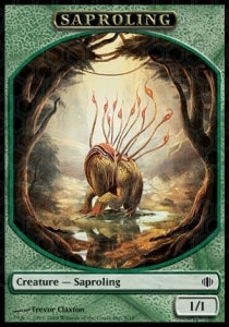 Saproling Token (Green 1/1)