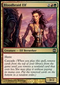 Bloodbraid Elf - Alara Reborn (Uncommon) [ARB-50]