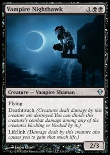 Vampire Nighthawk - Zendikar (Uncommon) [ZEN-116]