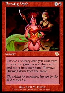 Burning Wish - Judgment (Rare) [JUD-83]