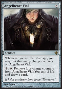 Angelheart Vial - Rise of the Eldrazi (Rare) [ROE-215]