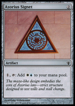 Azorius Signet - Archenemy (Common)