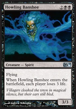 Howling Banshee - Magic 2011 (Uncommon) [M11-100]