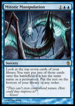 Mitotic Manipulation - Mirrodin Besieged (Rare) [MBS-27]