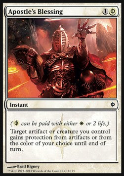 Apostle's Blessing - New Phyrexia (Common) [NPH-2]