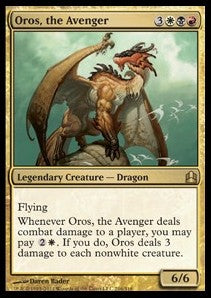 Oros, the Avenger (V.1) - Commander (Rare) [CMD-216]