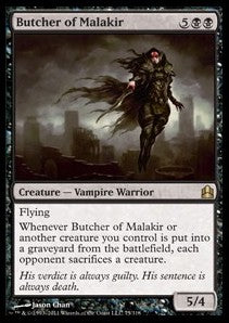 Butcher of Malakir - Commander (Rare) [CMD-75]