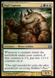 Sigil Captain - Commander (Uncommon) [CMD-225]