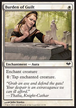 Burden of Guilt - Dark Ascension (Common) [DKA-4]