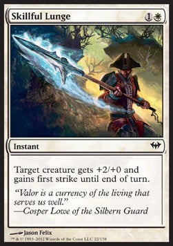 Skillful Lunge - Dark Ascension (Common) [DKA-22]
