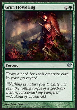 Grim Flowering - Dark Ascension (Uncommon) [DKA-117]