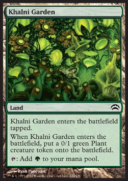 Khalni Garden - Planechase 2012 (Common) [PC2-122]
