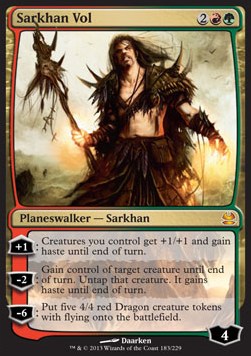 Sarkhan Vol - Modern Masters (Mythic) [MMA-183]