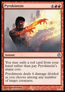 Pyrokinesis - Duel Decks: Heroes vs. Monsters (Uncommon) [DDL-32]