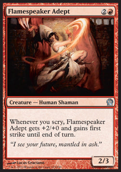 Flamespeaker Adept - Theros (Uncommon) [THS-123]