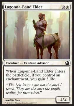 Lagonna-Band Elder - Theros (Common) [THS-21]