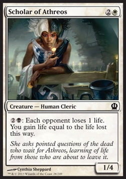 Scholar of Athreos - Theros (Common) [THS-28]