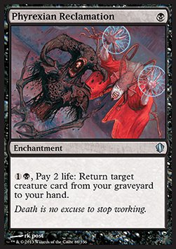 Phyrexian Reclamation - Commander 2013 (Uncommon) [C13-88]