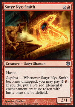 Satyr Nyx-Smith - Born of the Gods (Uncommon) [BNG-109]