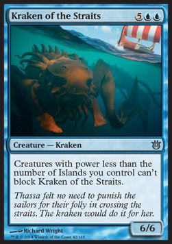 Kraken of the Straits - Born of the Gods (Uncommon) [BNG-42]