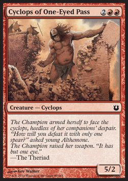 Cyclops of One-Eyed Pass - Born of the Gods (Common) [BNG-90]