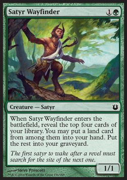 Satyr Wayfinder - Born of the Gods (Common) [BNG-136]