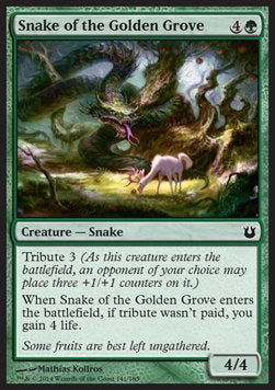 Snake of the Golden Grove - Born of the Gods (Common) [BNG-141]