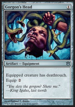 Gorgon's Head - Born of the Gods (Uncommon) [BNG-158]
