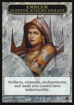 Elspeth Emblem / Soldier Token - Modern Event Deck 2014 (Token)
