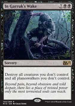 In Garruk's Wake - Magic 2015 (Rare) [M15-100]