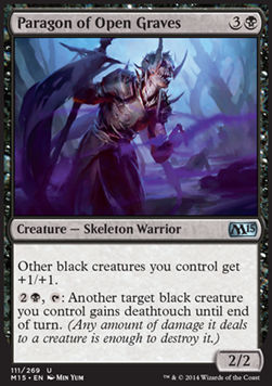 Paragon of Open Graves - Magic 2015 (Uncommon) [M15-111]