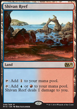 Shivan Reef - Magic 2015 (Rare) [M15-246]