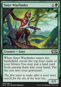 Satyr Wayfinder - Magic 2015 (Common) [M15-198]